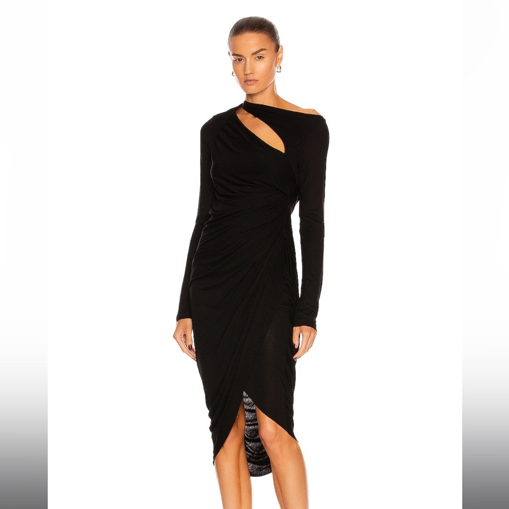 HELMUT LANG Scala Long Sleeve Dress